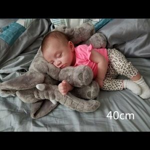 Sleeping elephant pillow
